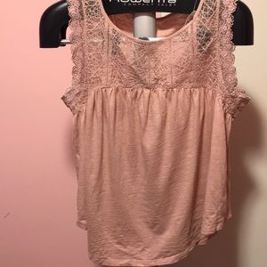 Blush Boho sleeveless top